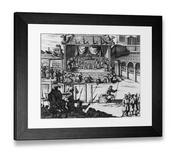 Framed Print : Europeans In Japan Framed Print : Europeans In Japan