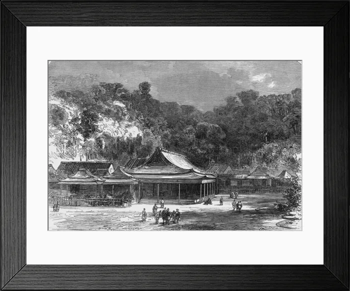 Framed Print : Summer Palace Framed Print : Summer Palace