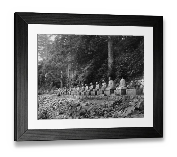 Framed Print : Row Of Buddhas Framed Print : Row Of Buddhas