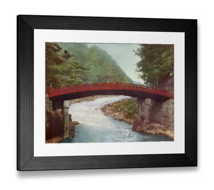 Framed Print : Shinkyo At Nikko Framed Print : Shinkyo At Nikko