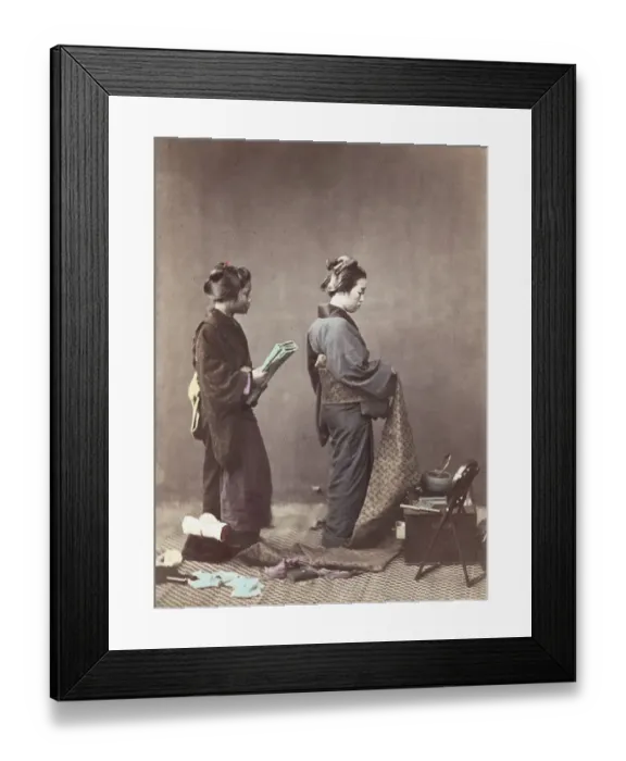 Framed Print : Getting Dressed Framed Print : Getting Dressed