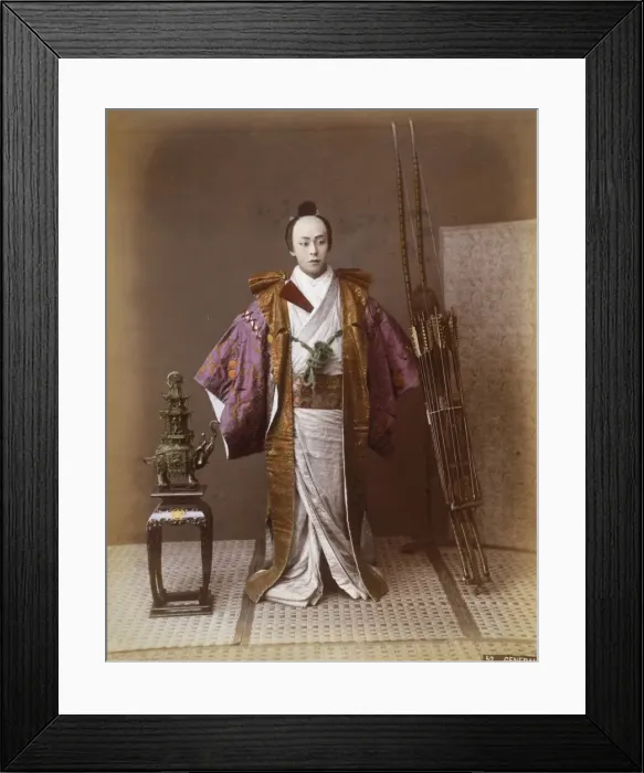 Framed Print : Japanese General Framed Print : Japanese General