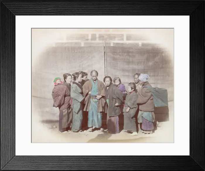 Framed Print : Japanese People Framed Print : Japanese People