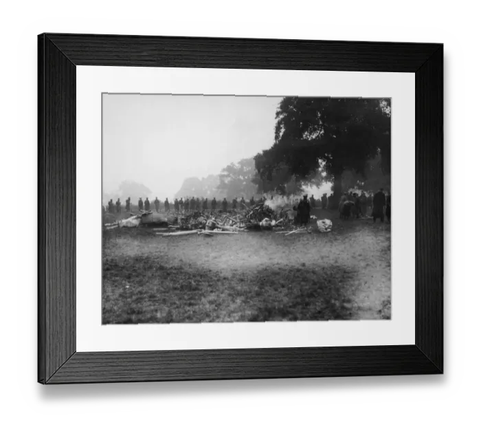 Framed Print : Zeppelin Wreckage Framed Print : Zeppelin Wreckage