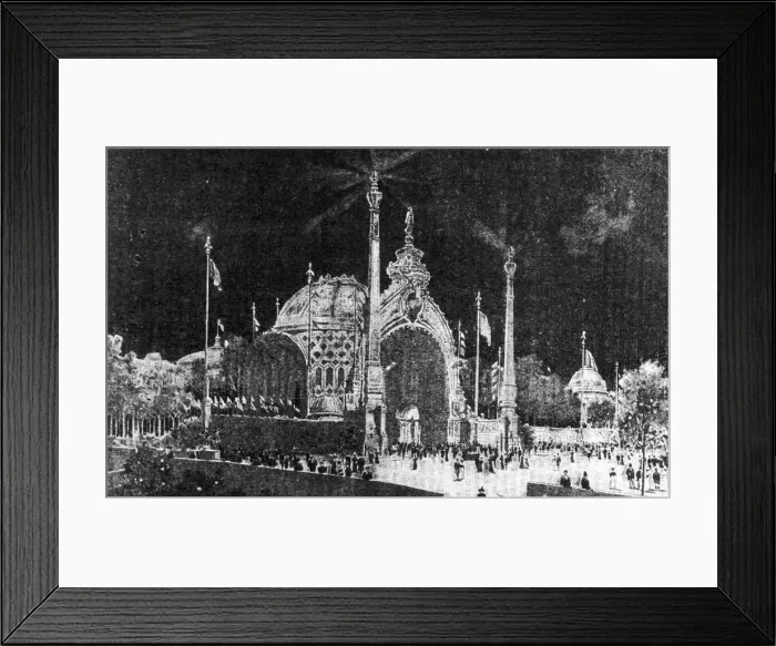 Framed Print : Monumental Gate Framed Print : Monumental Gate