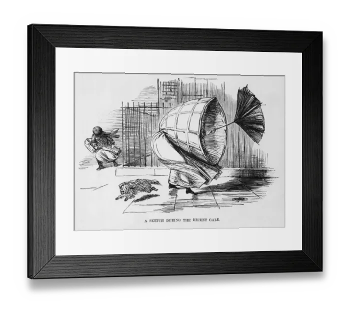 Framed Print : Recent Gale Framed Print : Recent Gale