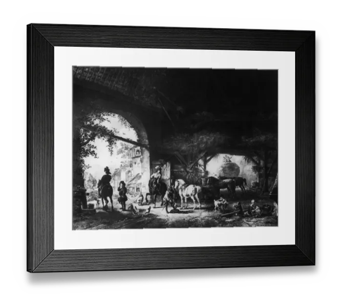 Framed Print : The Stable Framed Print : The Stable