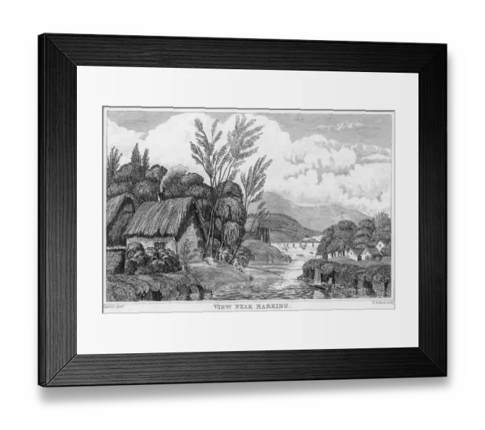 Framed Print : View Near Barking Framed Print : View Near Barking