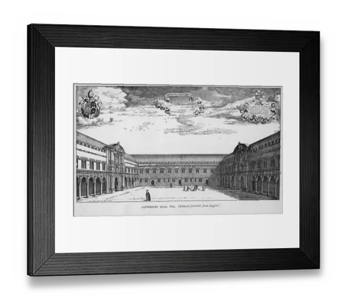 Framed Print : Canterbury Quad Framed Print : Canterbury Quad
