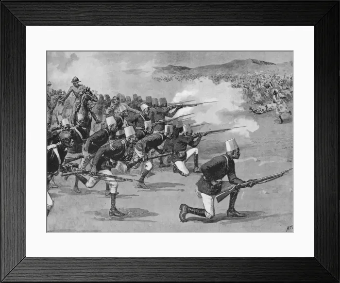 Framed Print : Battle Of Omdurman Framed Print : Battle Of Omdurman