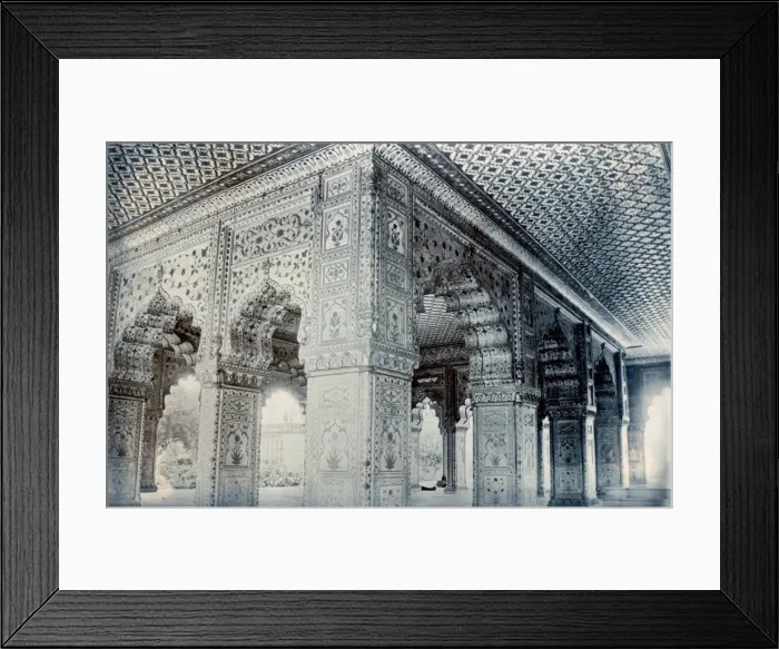 Framed Print : Hall of Public Audiences Framed Print : Hall of Public Audiences