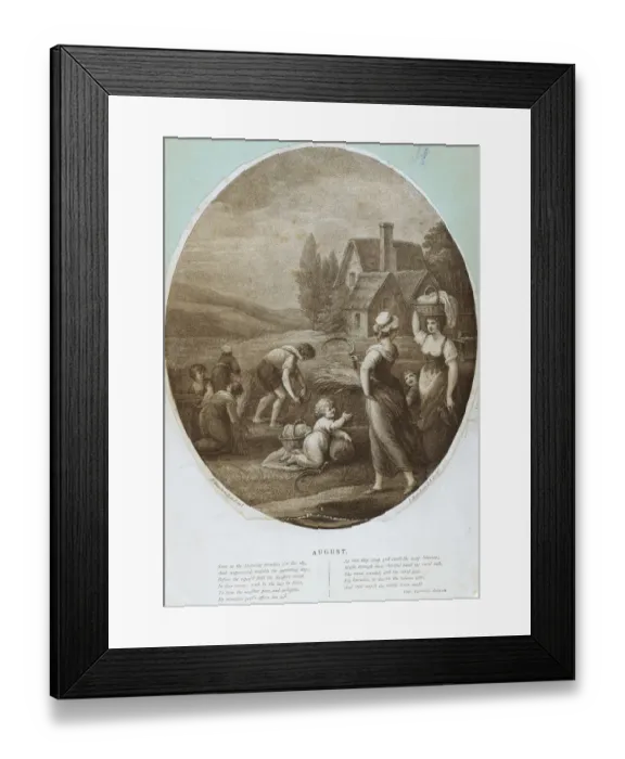 Framed Print : August Harvest Framed Print : August Harvest