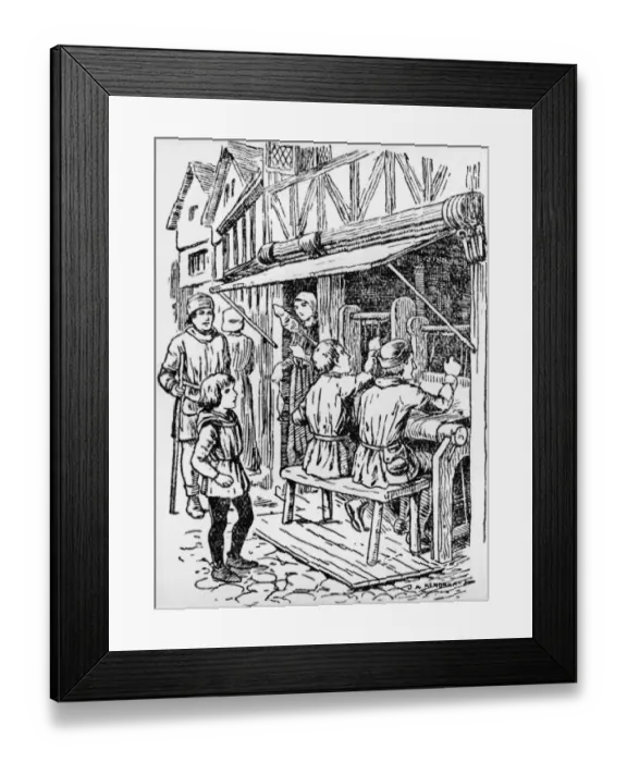 Framed Print : Flemish Weavers Framed Print : Flemish Weavers