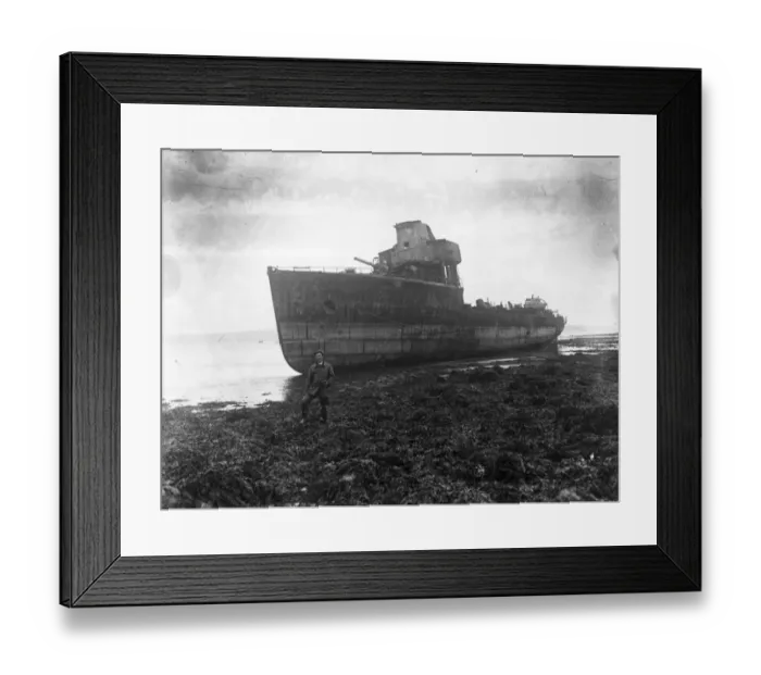 Framed Print : Post War Salvage Framed Print : Post War Salvage
