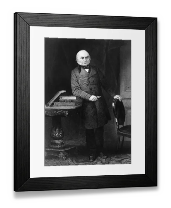 Framed Print : John Quincy Adams Framed Print : John Quincy Adams