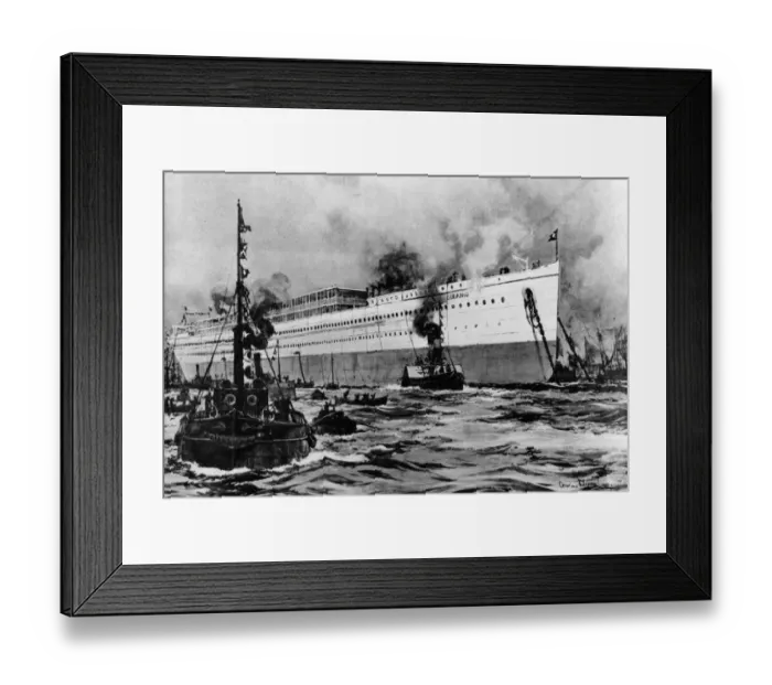 Framed Print : Worlds Largest Ship Framed Print : Worlds Largest Ship