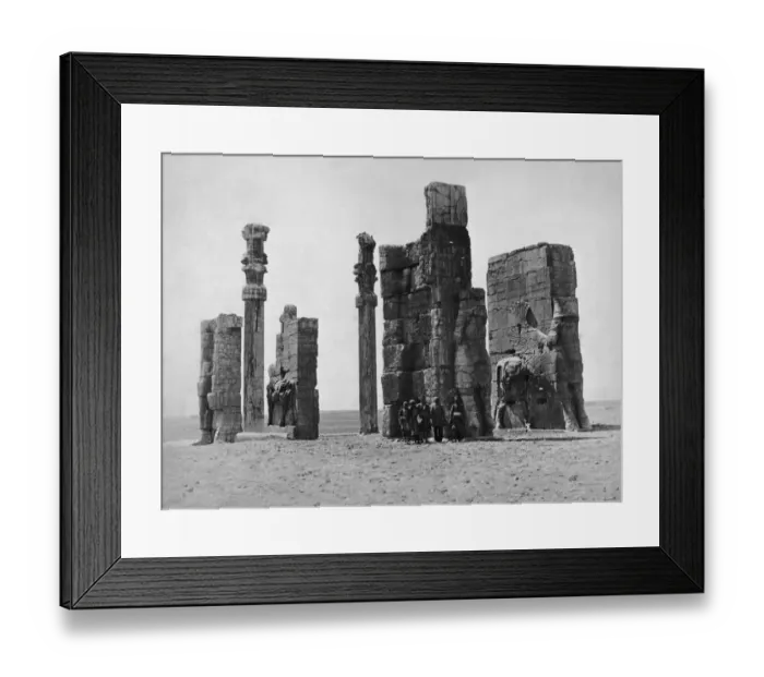 Framed Print : Ruins Of Persepolis Framed Print : Ruins Of Persepolis