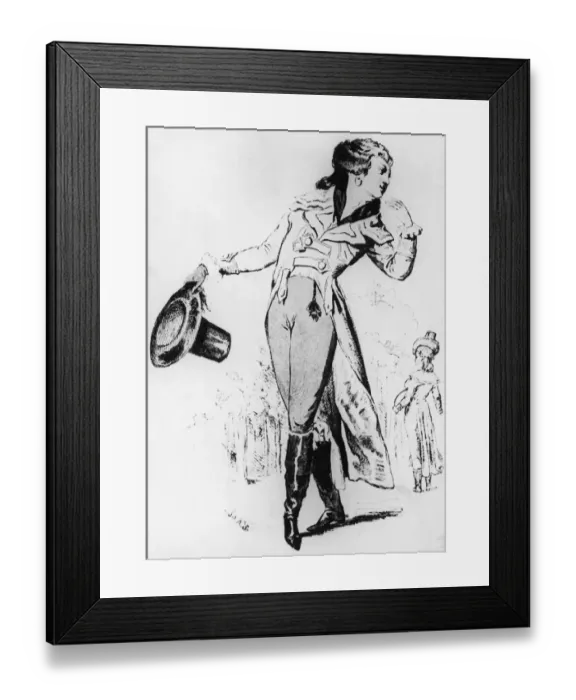 Framed Print : French Fop Framed Print : French Fop