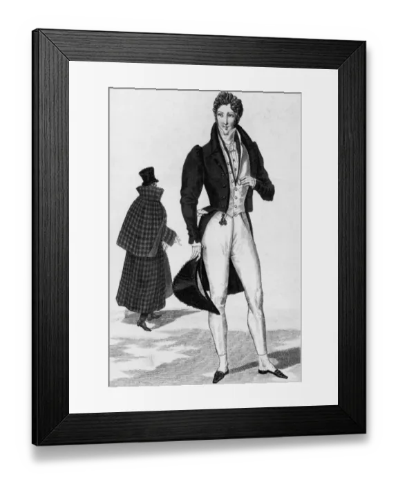 Framed Print : Man About Paris Framed Print : Man About Paris