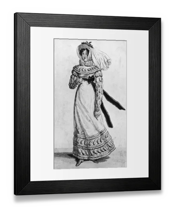 Framed Print : French Fashion Framed Print : French Fashion
