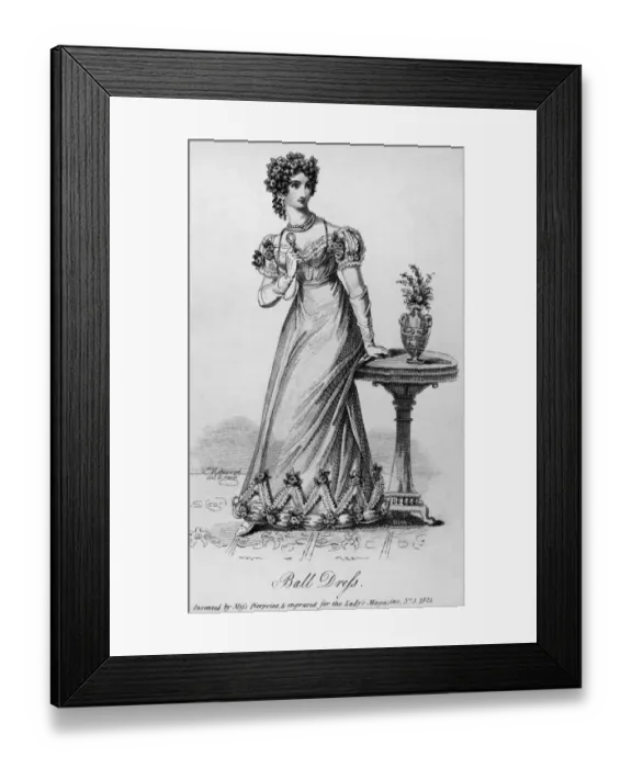 Framed Print : Ball Gown By Pierpoint Framed Print : Ball Gown By Pierpoint