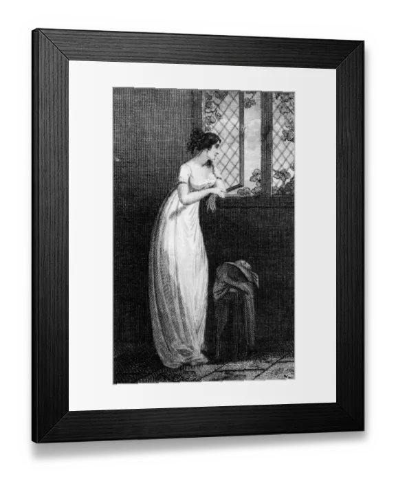 Framed Print : Lady Of Fashion