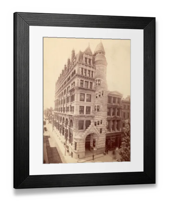 Framed Print : Exterior Of J. G. Lucas Building Framed Print : Exterior Of J. G. Lucas Building