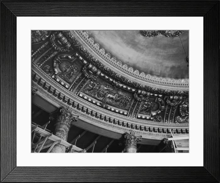 Framed Print : Lobby Ceiling Of The Roxy Theatre Framed Print : Lobby Ceiling Of The Roxy Theatre