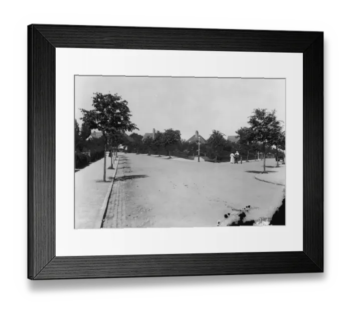 Framed Print : Bournville Street Framed Print : Bournville Street