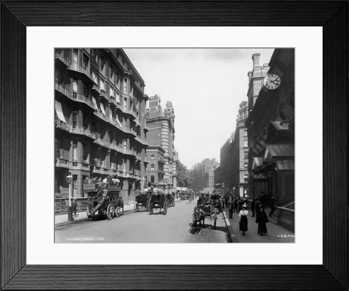 Framed Print : Victoria Street Framed Print : Victoria Street