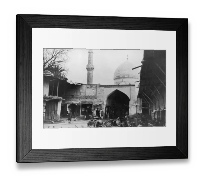 Framed Print : Baghdad Bazaar Framed Print : Baghdad Bazaar