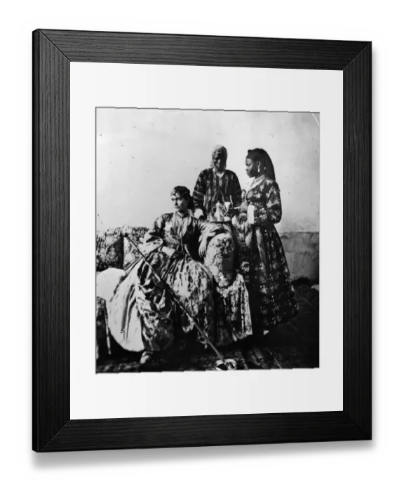 Framed Print : Harem Women Framed Print : Harem Women