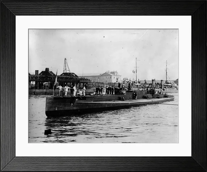 Framed Print : Submarine Launch Framed Print : Submarine Launch