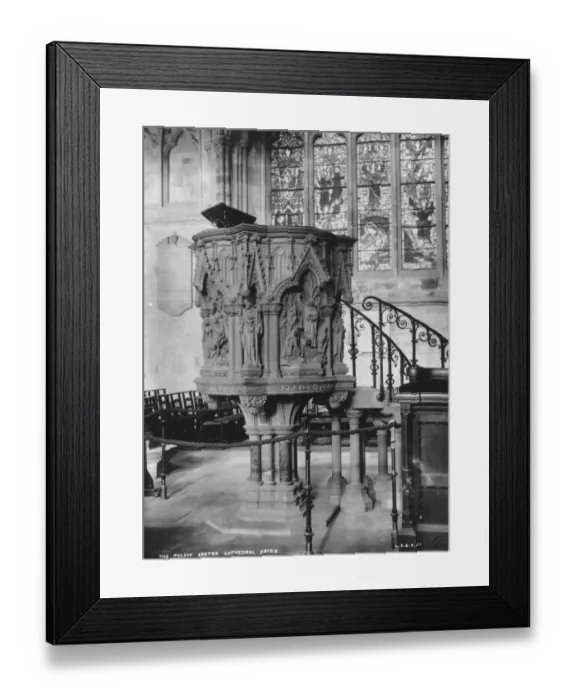 Framed Print : Cathedral Pulpit Framed Print : Cathedral Pulpit