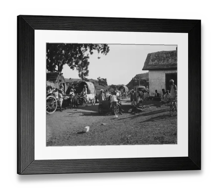 Framed Print : Toll Queue Framed Print : Toll Queue