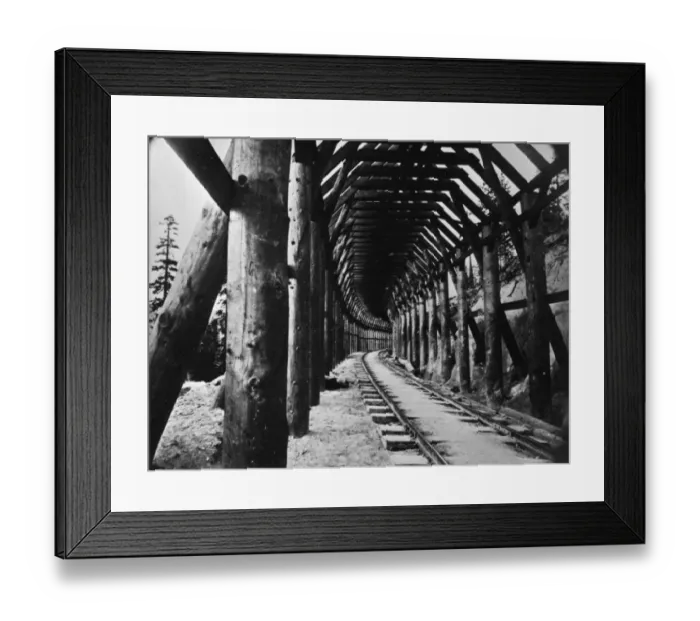 Framed Print : Railway Construction Framed Print : Railway Construction
