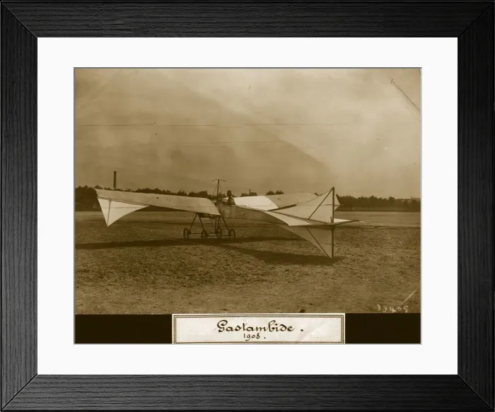 Framed Print : Gastambide Monoplane Framed Print : Gastambide Monoplane