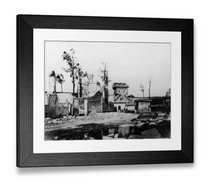 Framed Print : War Damage Framed Print : War Damage