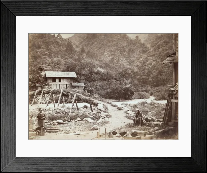 Framed Print : Japanese Countryside Framed Print : Japanese Countryside