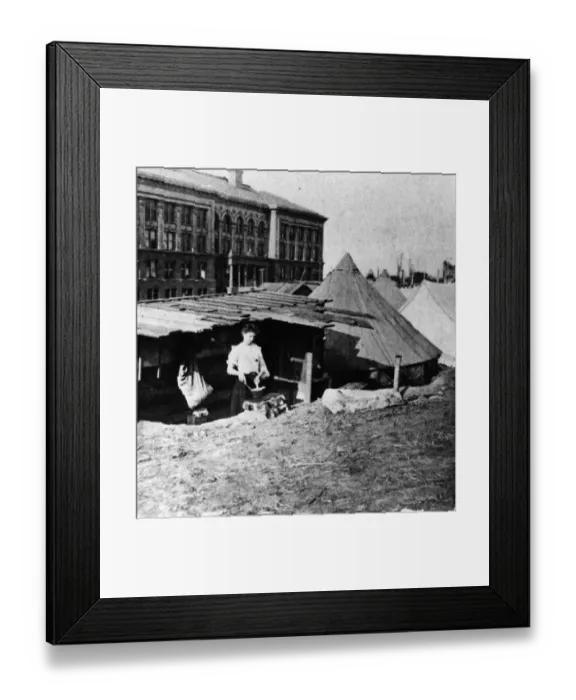 Framed Print : Open-Air Canteen Framed Print : Open-Air Canteen
