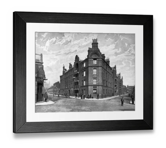 Framed Print : Workers Housing Framed Print : Workers Housing