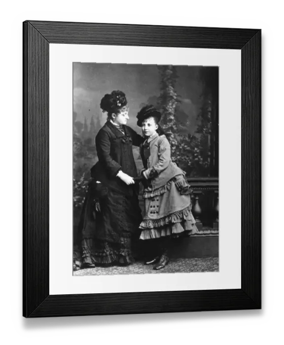 Framed Print : Mother And Daughter