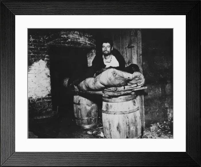 Framed Print : Makeshift Bed Framed Print : Makeshift Bed