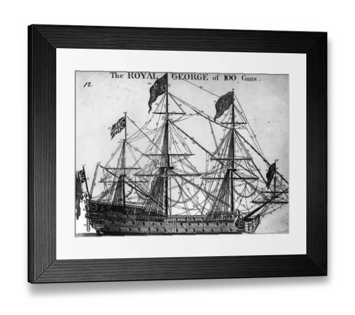 Framed Print : Well-Armed George Framed Print : Well-Armed George