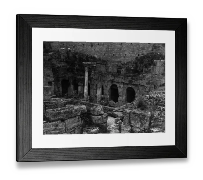 Framed Print : Corinth Ruin Framed Print : Corinth Ruin