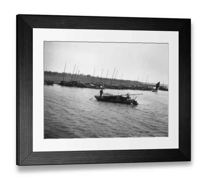 Framed Print : Hong Kong Fishermen Framed Print : Hong Kong Fishermen
