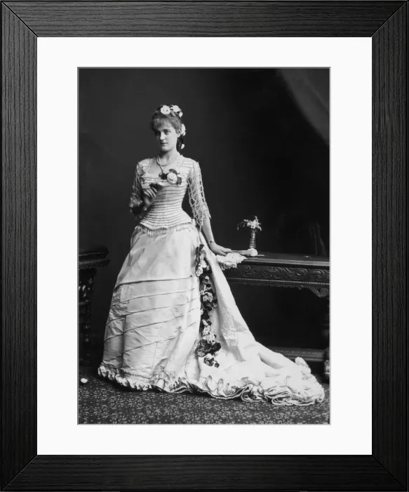 Framed Print : Beaded Bodice Framed Print : Beaded Bodice