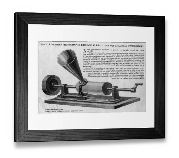 Framed Print : Worlds First Hi Fi Framed Print : Worlds First Hi Fi