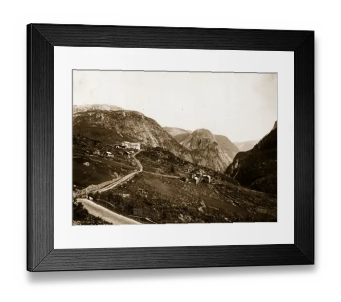 Framed Print : Norway Mountains Framed Print : Norway Mountains