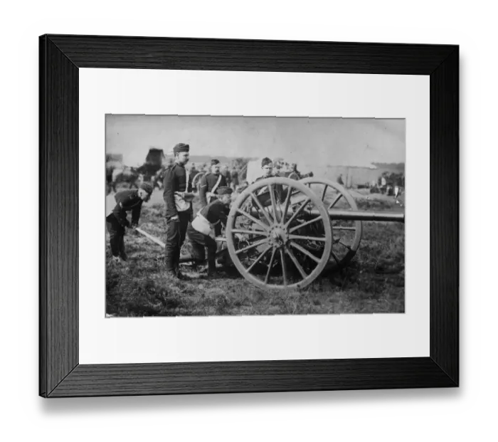 Framed Print : Cannon Practice Framed Print : Cannon Practice